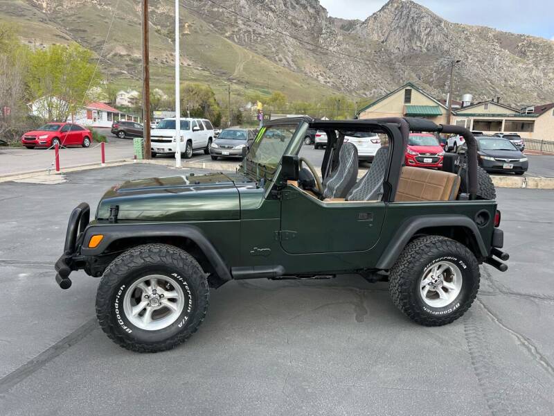 1997 Jeep Wrangler for sale at Firehouse Auto Sales in Springville UT