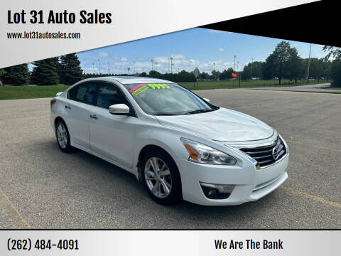 2013 Nissan Altima for sale at Lot 31 Auto Sales in Kenosha WI