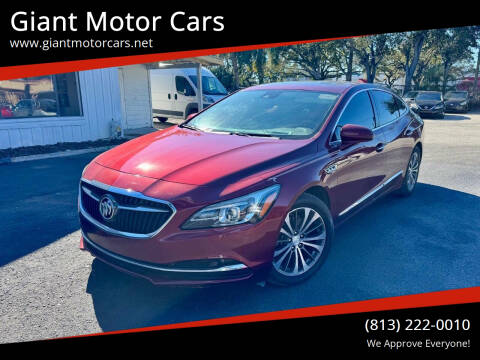 2017 Buick LaCrosse for sale at Giant Motor Cars in Tampa FL