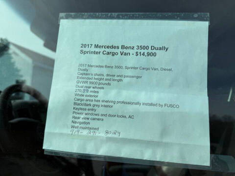 2017 Mercedes-Benz Sprinter