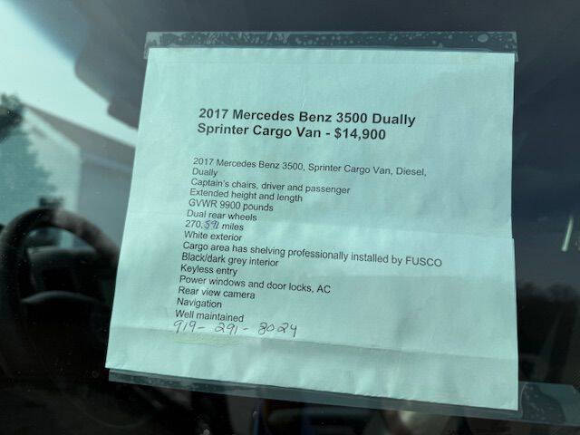 2017 Mercedes-Benz Sprinter