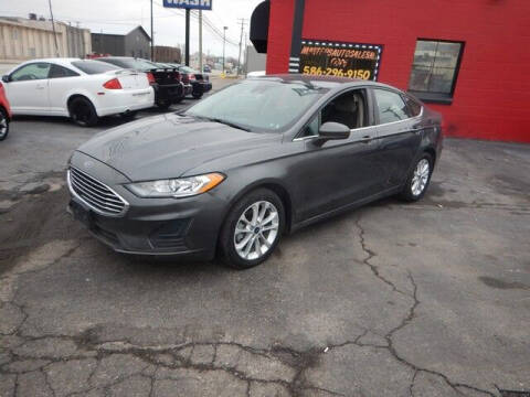 2019 Ford Fusion for sale at MASTERS AUTO SALES in Roseville MI