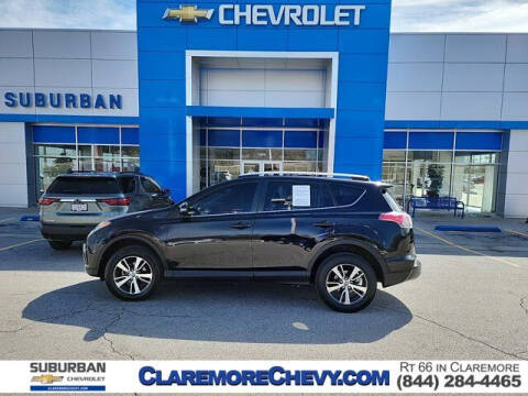 2018 Toyota RAV4 for sale at CHEVROLET SUBURBANO in Claremore OK