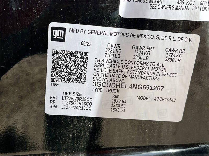 2022 Chevrolet Silverado 1500 ZR2