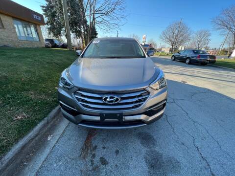 2017 Hyundai Santa Fe Sport for sale at NORTH CHICAGO MOTORS INC in North Chicago IL