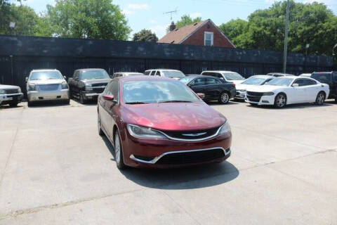 2016 Chrysler 200 for sale at F & M AUTO SALES in Detroit MI