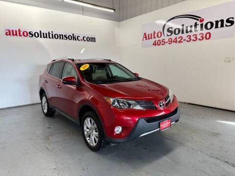 2015 Toyota RAV4 for sale at Auto Solutions in Warr Acres OK