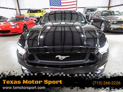 2015 Ford Mustang for sale at Texas Motor Sport in Houston TX