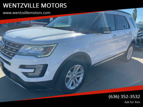 2016 Ford Explorer for sale at WENTZVILLE MOTORS in Wentzville MO