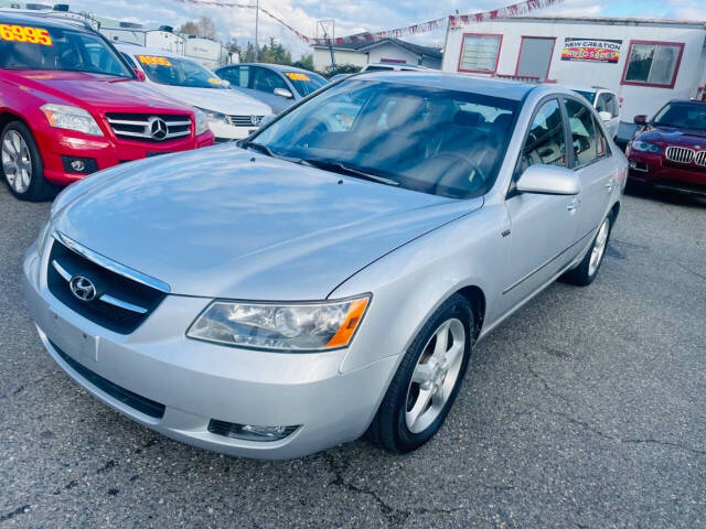 2007 Hyundai SONATA for sale at New Creation Auto Sales in Everett, WA