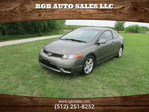 2007 Honda Civic for sale at RGB AUTO SALES LLC in Manor TX