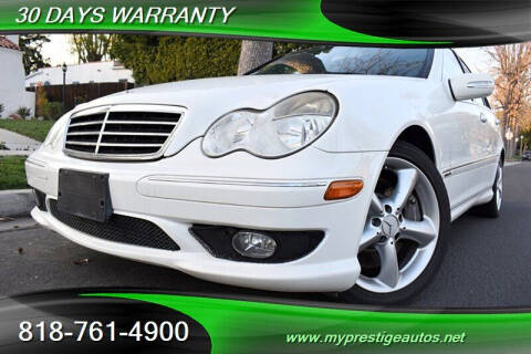 2005 Mercedes-Benz C-Class for sale at Prestige Auto Sports Inc in North Hollywood CA