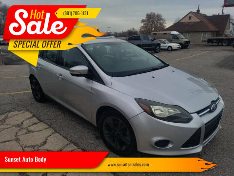 2014 Ford Focus for sale at Sunset Auto Body in Sunset UT