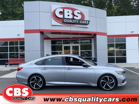 2021 Honda Accord for sale at CBS Quality Cars in Durham NC