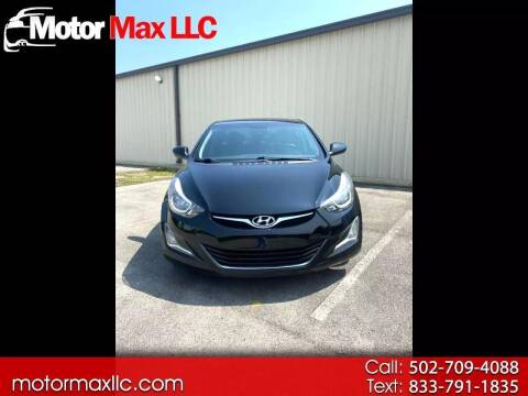 2015 Hyundai Elantra for sale at Motor Max Llc in Louisville KY