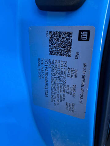 2021 Chevrolet Corvette Stingray