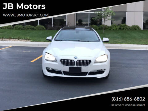 2013 BMW 6 Series for sale at JB Motors in Kansas City MO