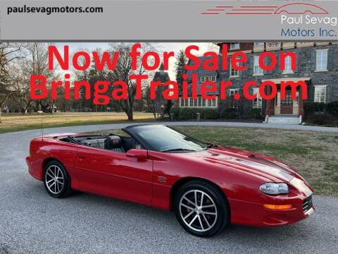 2002 Chevrolet Camaro for sale at Paul Sevag Motors Inc in West Chester PA
