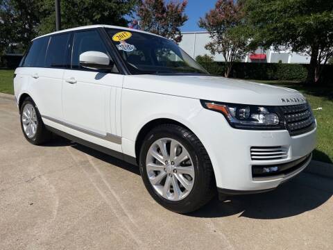 2017 Land Rover Range Rover for sale at UNITED AUTO WHOLESALERS LLC in Portsmouth VA