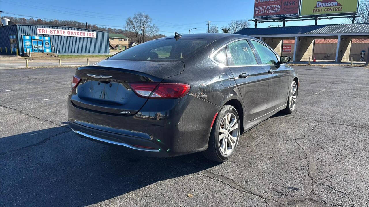 2015 Chrysler 200 for sale at Tri-State Auto Connection in Ashland, KY