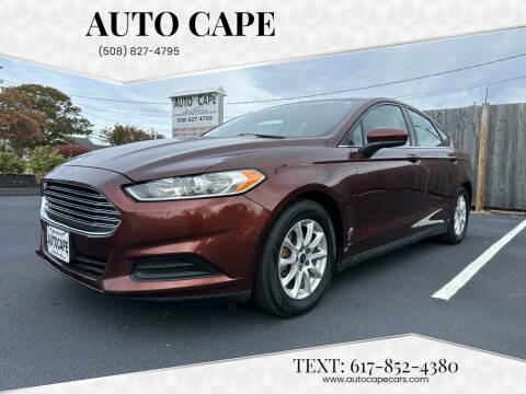 2015 Ford Fusion for sale at Auto Cape in Hyannis MA