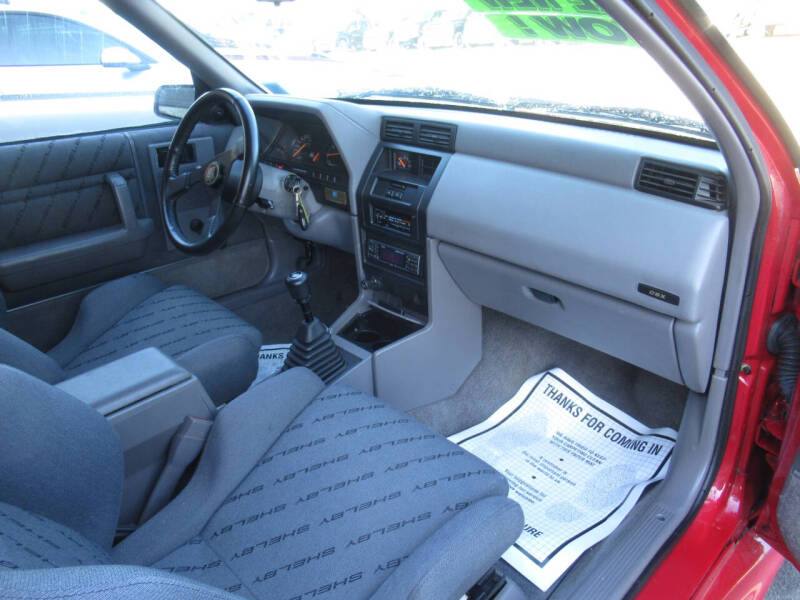 1989 Dodge Shadow Shelby CSX
