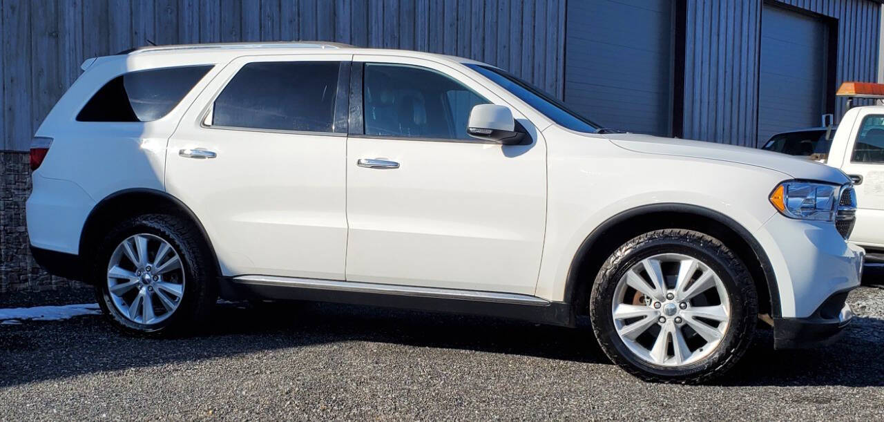 White 2013 Dodge Durango Crew AWD Crew 4dr SUV 2