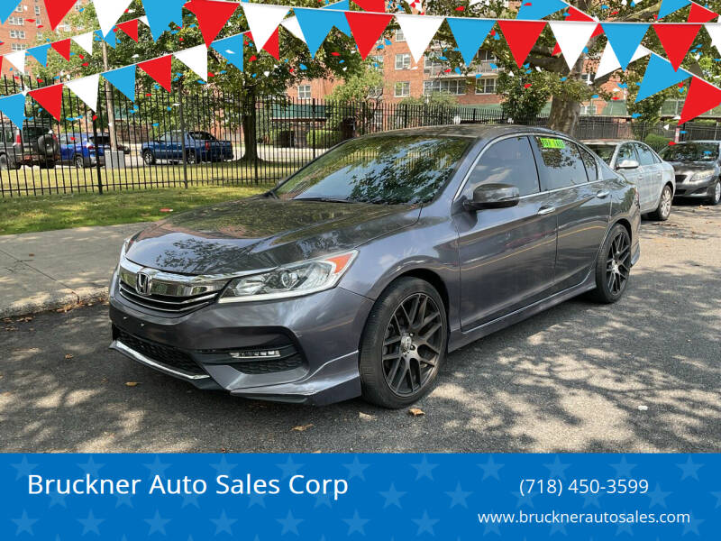 2017 Honda Accord for sale at Bruckner Auto Sales Corp in Bronx NY