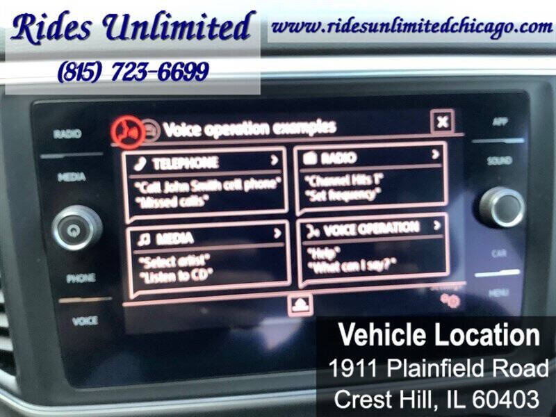 2019 Volkswagen Atlas V6 SE R-Line 4Motion