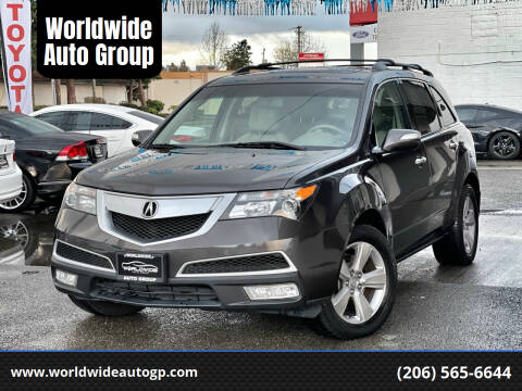2010 Acura MDX for sale at Worldwide Auto Group in Auburn WA