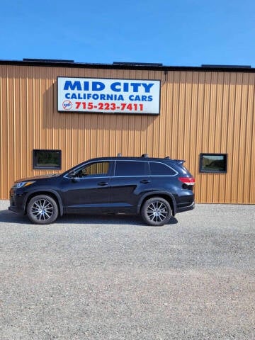 2017 Toyota Highlander for sale at MIDCITY AUTO SALES in Athens WI