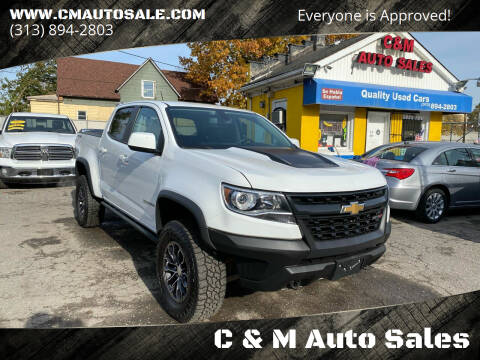 2018 Chevrolet Colorado for sale at C & M Auto Sales in Detroit MI