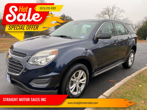 2017 Chevrolet Equinox for sale at STRAIGHT MOTOR SALES INC in Paterson NJ