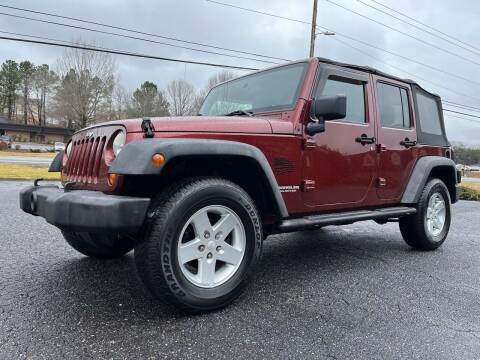 2007 Jeep Wrangler Unlimited for sale at Lenoir Auto in Lenoir NC