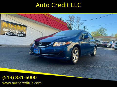 2013 Honda Civic for sale at Auto Credit LLC in Milford OH