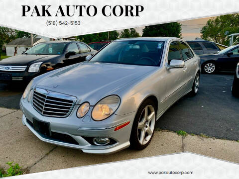 2009 Mercedes-Benz E-Class for sale at Pak Auto Corp in Schenectady NY