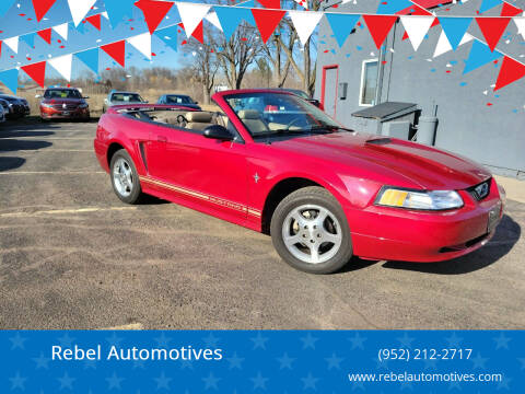 2000 Ford Mustang for sale at Rebel Automotives - Rebel Hot Rods in Maple Plain MN