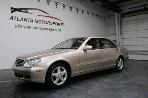 2004 Mercedes-Benz S-Class for sale at Atlanta Motorsports in Roswell GA