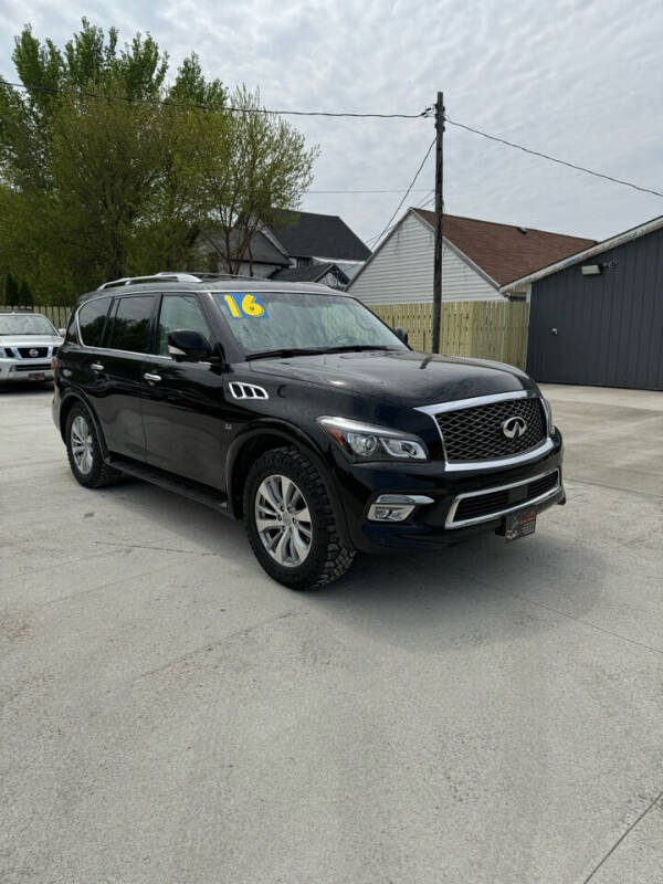 2016 Infiniti QX80 for sale at Iowa Auto Sales in Storm Lake IA