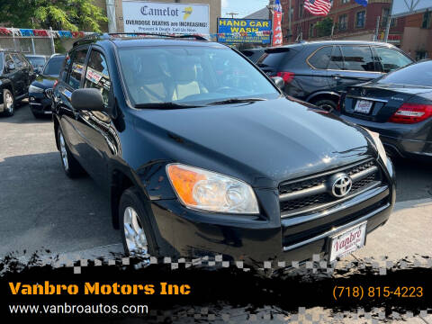 2012 Toyota RAV4 for sale at Vanbro Motors Inc in Staten Island NY