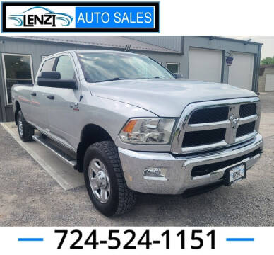 2016 RAM 2500 for sale at LENZI AUTO SALES LLC in Sarver PA