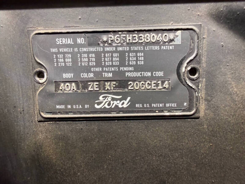 1956 Ford Thunderbird