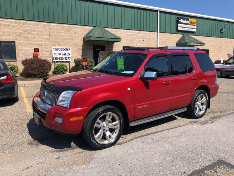 2010 Mercury Mountaineer for sale at TOUCHDOWN AUTO SALES in Canton OH