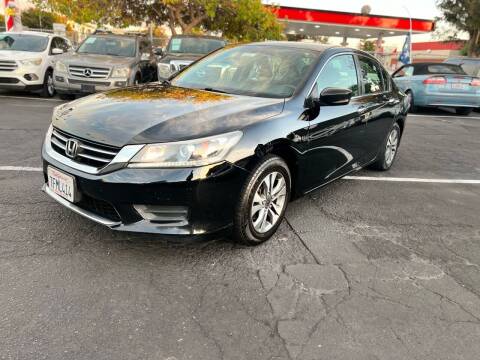 2014 Honda Accord for sale at Blue Eagle Motors in Fremont CA