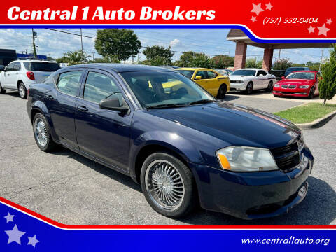 2008 Dodge Avenger for sale at Central 1 Auto Brokers in Virginia Beach VA