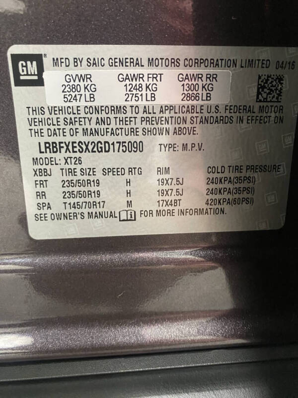 2016 Buick Envision Premium I