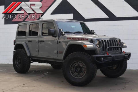 2018 Jeep Wrangler Unlimited for sale at Auto Republic Fullerton in Fullerton CA