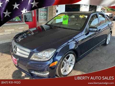 2013 Mercedes-Benz C-Class for sale at Liberty Auto Sales in Elgin IL