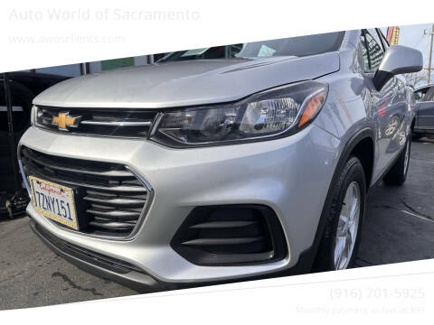 2017 Chevrolet Trax for sale at Auto World of Sacramento in Sacramento CA