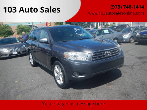2010 Toyota Highlander for sale at 103 Auto Sales in Bloomfield NJ